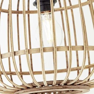 Brilliant Rotan booglampNikka 171cm - 93178/76