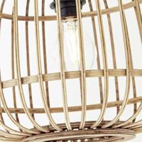 Brilliant Rotan booglampNikka 171cm - 93178/76 - thumbnail