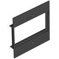 OBO Bettermann T12L P16S 9011 Afdekplaat - thumbnail