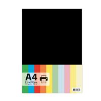 Papier A4 zwart 100 vel 110 gram - thumbnail