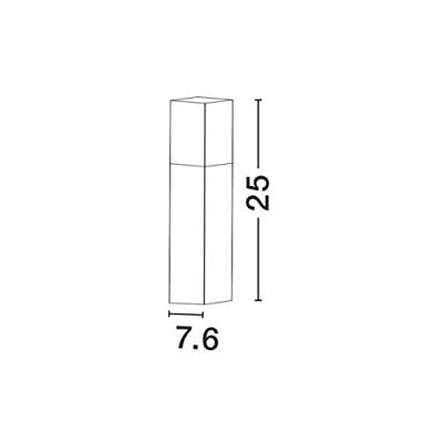 Lyora PadverlichtingStick grijs 25cm - 71371102