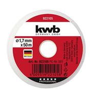 kwb 922105 Muursnoer 1,7 mm Wit 50 m - thumbnail