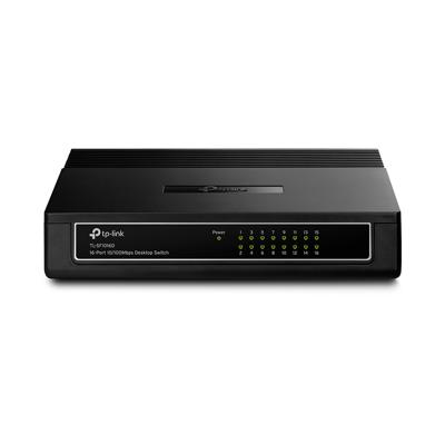 TP-Link 16-poorts 10 / 100M Desktop Switch (TL-SF1016D)