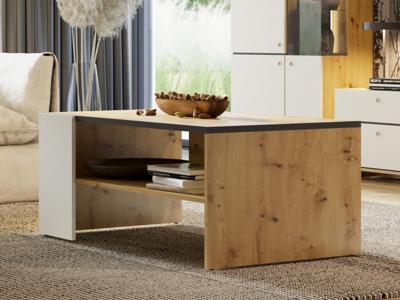 Salontafel MODO 115 cm artisan eik/wit Salontafel MODO 115 cm artisan eik/wit