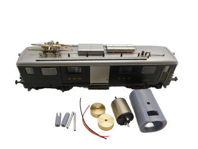 micromotor HR019C motor ombouwset voor Roco SBB De 4/4, Fe 4/4, DB ET 85, ET 90, BR 485 u.a. micromotor HR019C motor ombouwset voor Roco SBB De 4/4, Fe 4/4, DB ET 85, ET 90, BR 485 u.a.