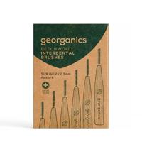 Georganics Interdental brush iso-2 beechwood 1 Stuks - thumbnail