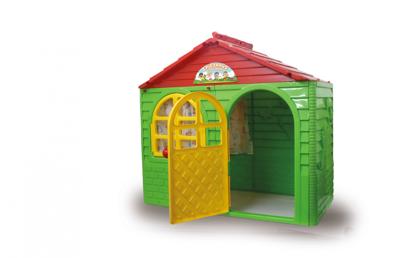 Jamara speelhuisje 130 x 78 x 120 cm groen Jamara speelhuisje 130 x 78 x 120 cm groen