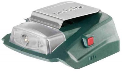 Metabo pa 14,4-18 led-usb accu-power adapter - 600288000 Metabo pa 14,4-18 led-usb accu-power adapter - 600288000