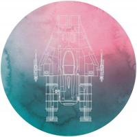 Noordwand Komar Dots Behangcirkel Star Wars - A-Wing - DD1-026 - thumbnail