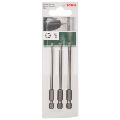 Bosch Accessoires Tweezijdige schroefbitset | T8, T10 en T15 | 89 mm | 3-delig - 2609255971 Bosch Accessoires Tweezijdige schroefbitset | T8, T10 en T15 | 89 mm | 3-delig - 2609255971