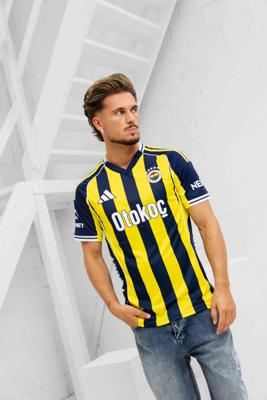 Fenerbahçe Thuis Shirt Senior 2025/2026 - Maat L - Kleur: DonkerblauwGeel | Soccerfanshop