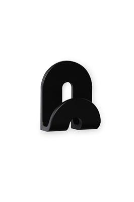 Deurhanger Inofix calma Zwart 2,5 kg Sticker Deurhanger Inofix calma Zwart 2,5 kg Sticker