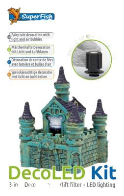 Deco led set kasteel SuperFish - Superfish Deco led set kasteel SuperFish - Superfish