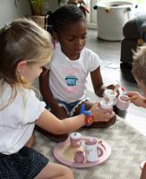 Label Label Thee set roze - thumbnail