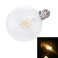 G95 E27 4W 4 LEDs 450 LM 3000K retro dimmen LED filament gloeilamp energiebesparend licht AC 220V (warm wit) - thumbnail