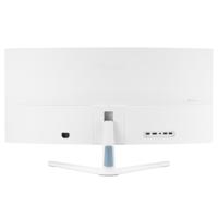 ASUS VU34WCIP-W Eye Care, 34 inch gebogen monitor, brede Quad HD VA (3440 x 1440), 1ms (MPRT), 100Hz, HDMI, USB-C en DisplayPort, SmoothMotion, Eye Care Plus-technologie, geïntegreerde luidspreker, - thumbnail