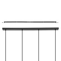 EGLO Zaragoza Hanglamp - E27 - 92,5 cm - Zwart|Goud - thumbnail