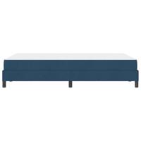 Boxspring bed Anders Blauw 120 x 200 cm Stof - thumbnail