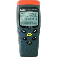 HT Instruments QUICKLAN 6055 Geschikt voor: UTP, STP, FTP, Cat 3, 5, 5E, 6, 7 HT Instruments QUICKLAN 6055 Geschikt voor: UTP, STP, FTP, Cat 3, 5, 5E, 6, 7