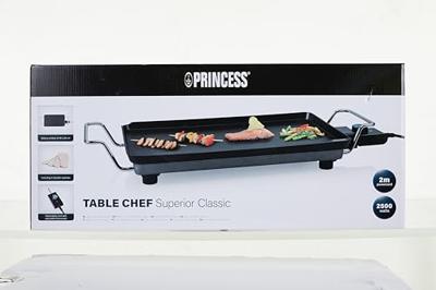 Gladde Grillplaat Princess 01.102240.01.005 2500 W Zwart Gladde Grillplaat Princess 01.102240.01.005 2500 W Zwart