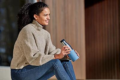 Emsa N3110700 Bludrop Sleeve Isoleerdrinkfles 0.5L Blauw Emsa N3110700 Bludrop Sleeve Isoleerdrinkfles 0.5L Blauw