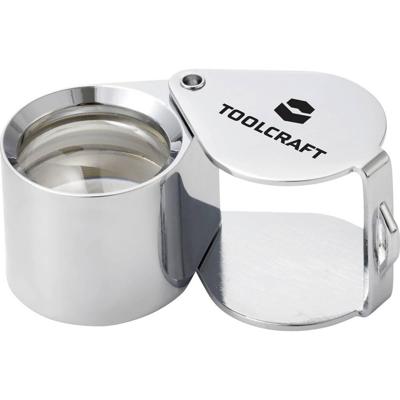 TOOLCRAFT TO-10182537 Inslagloep Vergrotingsfactor: 10 x Lensgrootte: (Ø) 21 mm