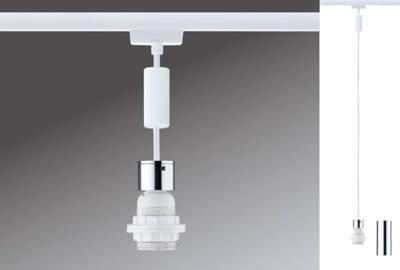 Paulmann 2EasyBasic Pend 230V-railsysteem lamp URail E27 Wit Paulmann 2EasyBasic Pend 230V-railsysteem lamp URail E27 Wit