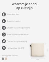 Duux Mellow Chair Pad (40 x 40) Elektrische deken Beige - thumbnail