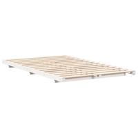 Bedframe Wit 140 x 190 cm Massief grenenhout - thumbnail