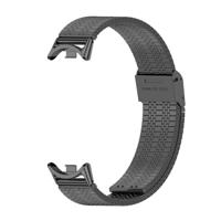 Stalen RVS band - Zwart - Xiaomi Smart Band 8 / 9 / 10 - thumbnail