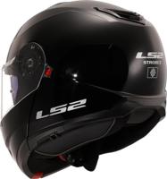 LS2 opklapbare helm "ff908 strobe ii solid" helmet ff908 strob.ii solid 3xl black - thumbnail