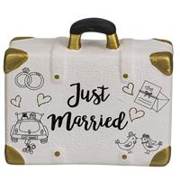 Just Married Koffer Spaarpot - thumbnail