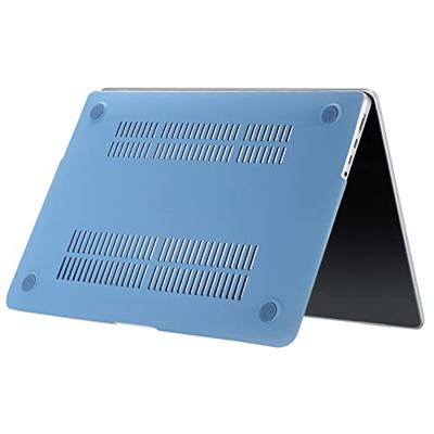 Lunso MacBook Pro 14 inch (2021-2023) cover hoes - case - Sand Light Blue