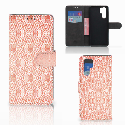 Huawei P30 Pro | Telefoon Hoesje | Pattern Orange
