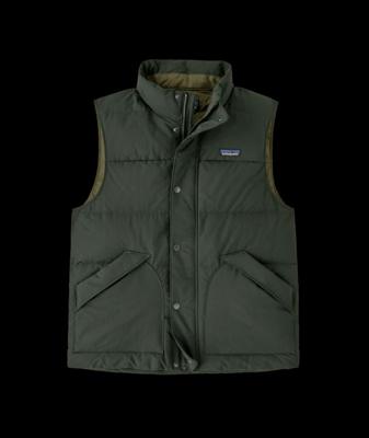 Patagonia Downdrift Vest Bodywarmer Heren Old Growth Green M