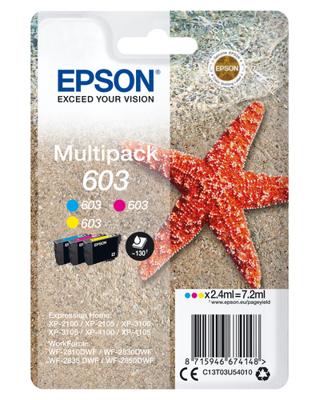 Epson Multipack 3-colours 603 Ink - thumbnail