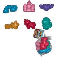 Summertime Zandvormpjes Unicorn 6 Stuks - thumbnail