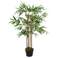 VidaXL Kunstplant bamboe twiggy met pot 90 cm - thumbnail