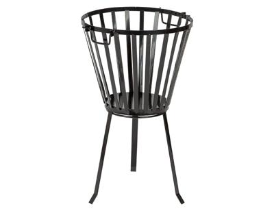 Stalen vuurkorf diameter 35cm met handvaten