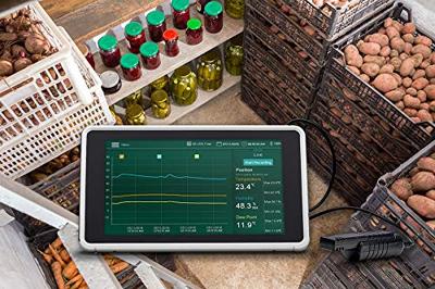Extech RH550 Luchtvochtigheidsmeter (hygrometer) 10 % Hrel 95 % Hrel Datalogger functie, Dauwpunt/schimmel waarschuwingsweergave