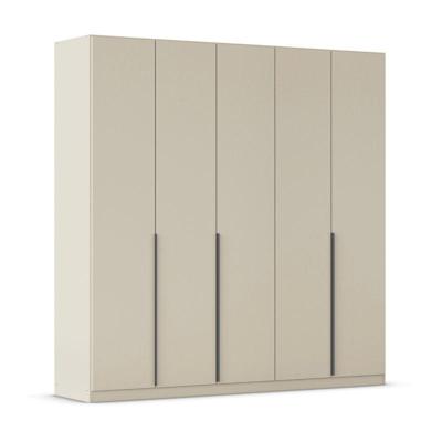 Kledingkast Abbey B225xH229 Champagne, 5 deuren incl. 6 legplanken en 3 roedes Kledingkast Abbey B225xH229 Champagne, 5 deuren incl. 6 legplanken en 3 roedes