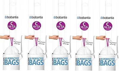 Brabantia afvalzak C 10-12 ltr 20 zakken - thumbnail