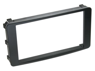 2-DIN Paneel Mitsubishi Lancer / Outlander Kleur: Zwart 2-DIN Paneel Mitsubishi Lancer / Outlander Kleur: Zwart