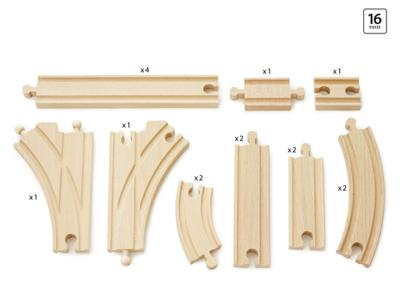 BRIO World Midi rails uitbreidingsset - thumbnail