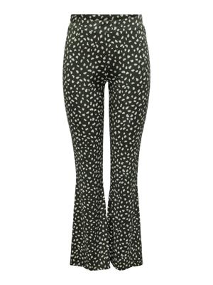 Only Onlrita Flared Pants Cs Jrs 15317221 Flared Duffel Bag Safari Animal Jrs