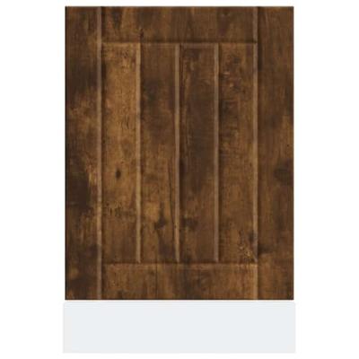 Vaatwaspaneel Lucca bewerkt hout gerookt eikenkleurig Vaatwaspaneel Lucca bewerkt hout gerookt eikenkleurig