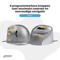 BakkerElkhuizen Evoluent Mouse Left hand - thumbnail