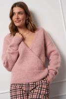 Aivy mohair pullover - dusty pink - 13303 - thumbnail