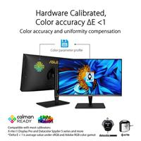 ASUS ProArt PA32UCX-PK 4K HDR IPS Mini LED-monitor - 32 inch, 1200 nits, 10 bit, Dolby Vision, HLG, 1152 zones, 99% DCI-P3, 99,5% Adobe RGB, 100% sRGB/Rec. 709, hardwarekalibratie, Thunderbolt 3 - thumbnail