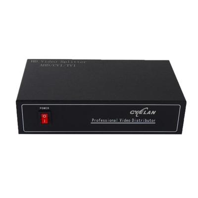 Coaxiale AHD/CVI/TVI 1 in 8 video signaal splitter
